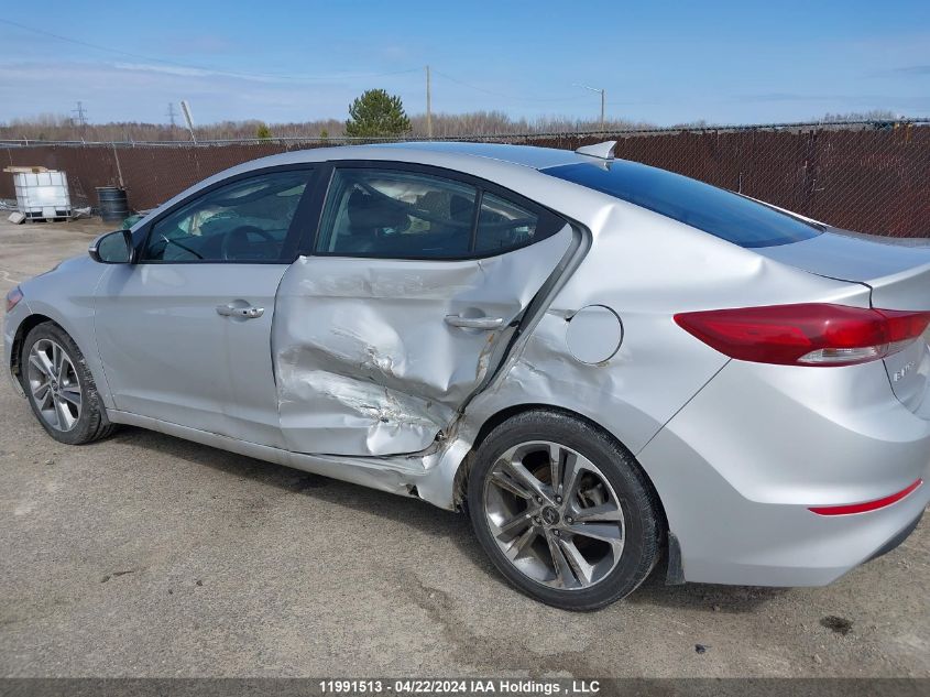 2018 Hyundai Elantra Sel/Value/Limited VIN: KMHD84LF2JU485510 Lot: 11991513