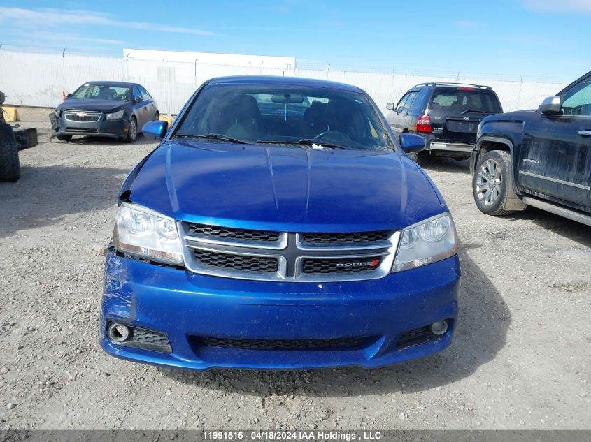 2013 Dodge Avenger Sxt VIN: 1C3CDZCB5DN759243 Lot: 50698824