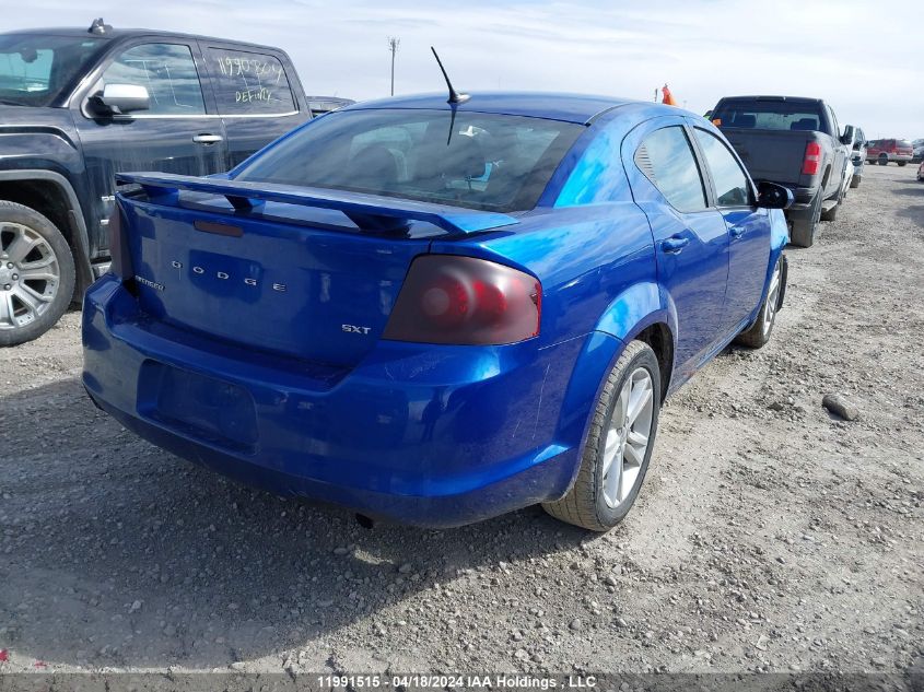 2013 Dodge Avenger Sxt VIN: 1C3CDZCB5DN759243 Lot: 50698824