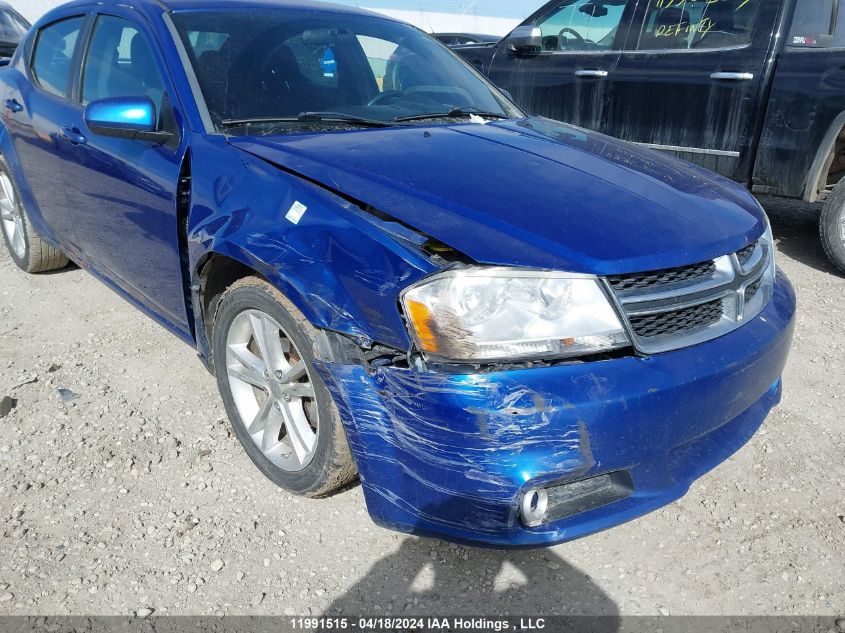 2013 Dodge Avenger Sxt VIN: 1C3CDZCB5DN759243 Lot: 50698824