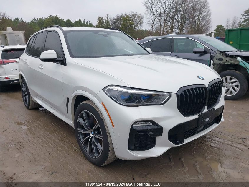 2021 BMW X5 VIN: 5UXCR6C00M9E47318 Lot: 11991524