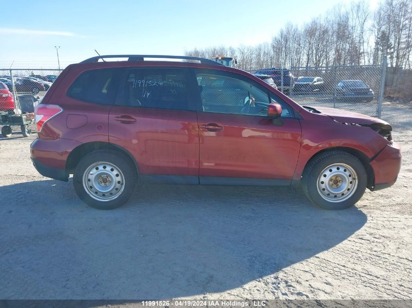 2014 Subaru Forester VIN: JF2SJCBC6EH554054 Lot: 11991526