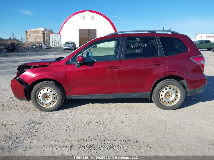 2014 Subaru Forester VIN: JF2SJCBC6EH554054 Lot: 11991526