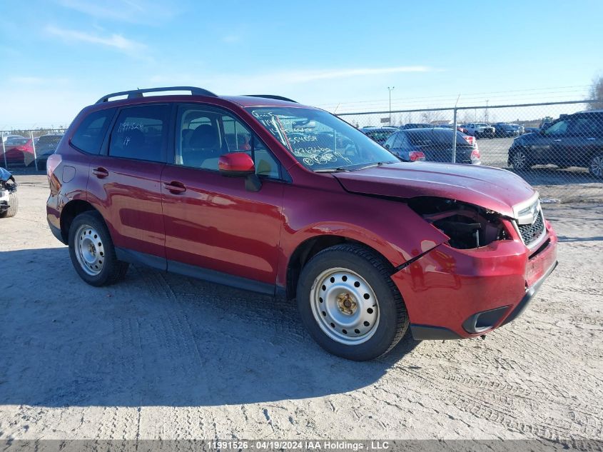 2014 Subaru Forester VIN: JF2SJCBC6EH554054 Lot: 11991526