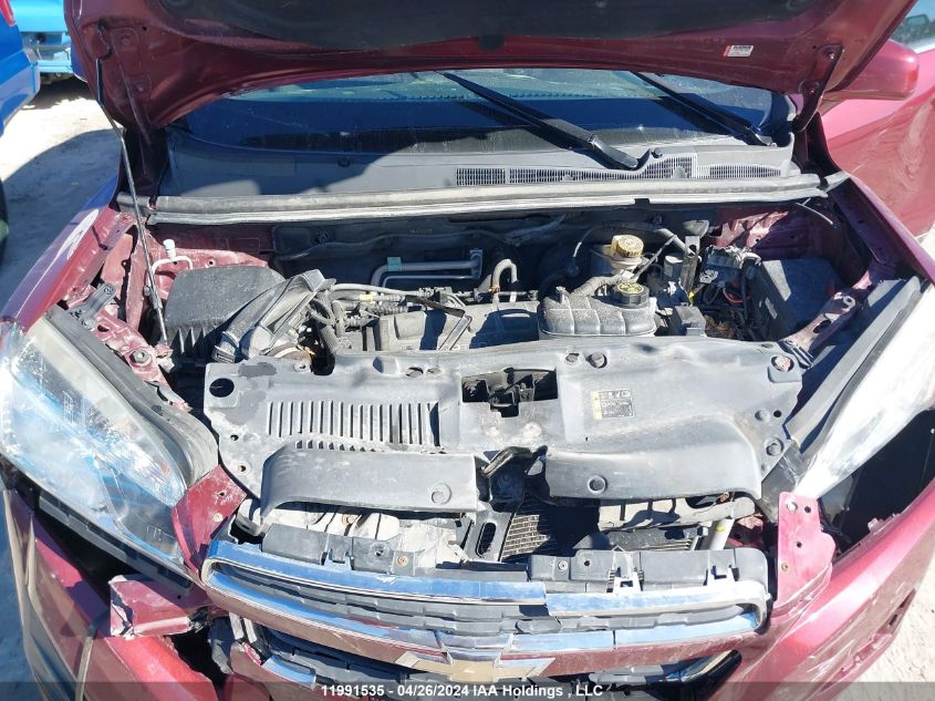 2015 Chevrolet Trax VIN: 3GNCJLSB5FL232722 Lot: 11991535