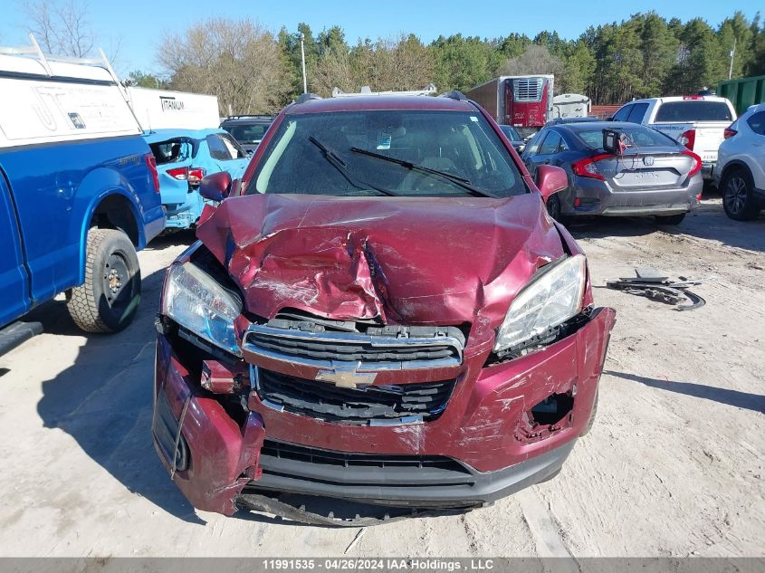 2015 Chevrolet Trax VIN: 3GNCJLSB5FL232722 Lot: 11991535