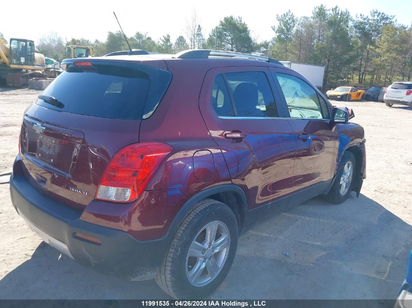 2015 Chevrolet Trax VIN: 3GNCJLSB5FL232722 Lot: 11991535