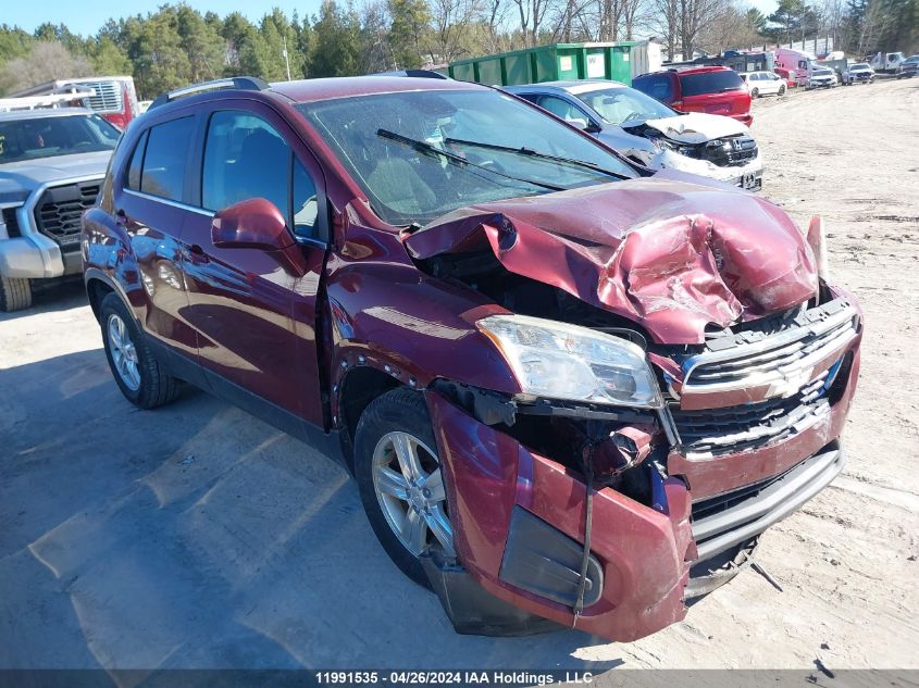 2015 Chevrolet Trax VIN: 3GNCJLSB5FL232722 Lot: 11991535