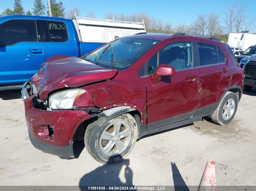 2015 Chevrolet Trax VIN: 3GNCJLSB5FL232722 Lot: 11991535