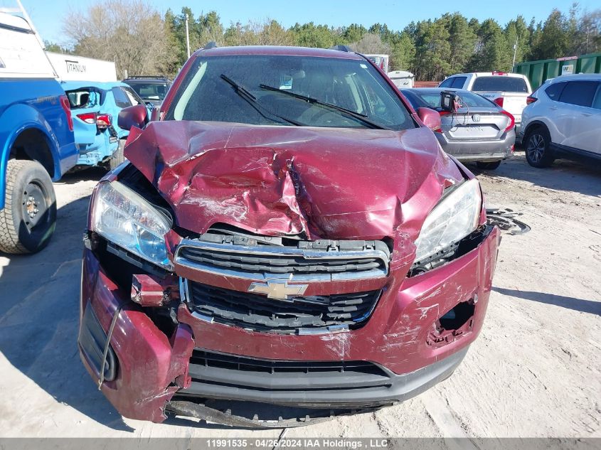 2015 Chevrolet Trax VIN: 3GNCJLSB5FL232722 Lot: 11991535