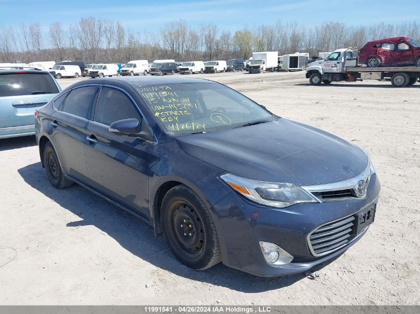 2015 Toyota Avalon Xle/Premium/Touring/Ltd VIN: 4T1BK1EB7FU145651 Lot: 11991541