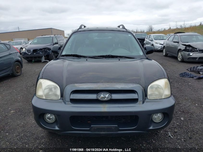 2006 Hyundai Santa Fe VIN: KM8SB73E66U037036 Lot: 11991568