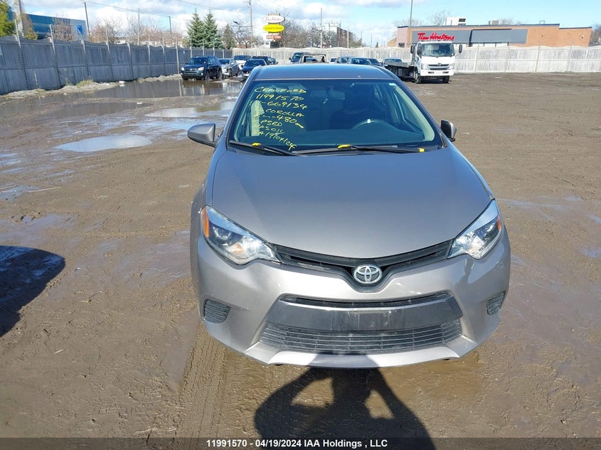 2016 Toyota Corolla Ce/Le/S VIN: 2T1BURHE8GC669134 Lot: 11991570