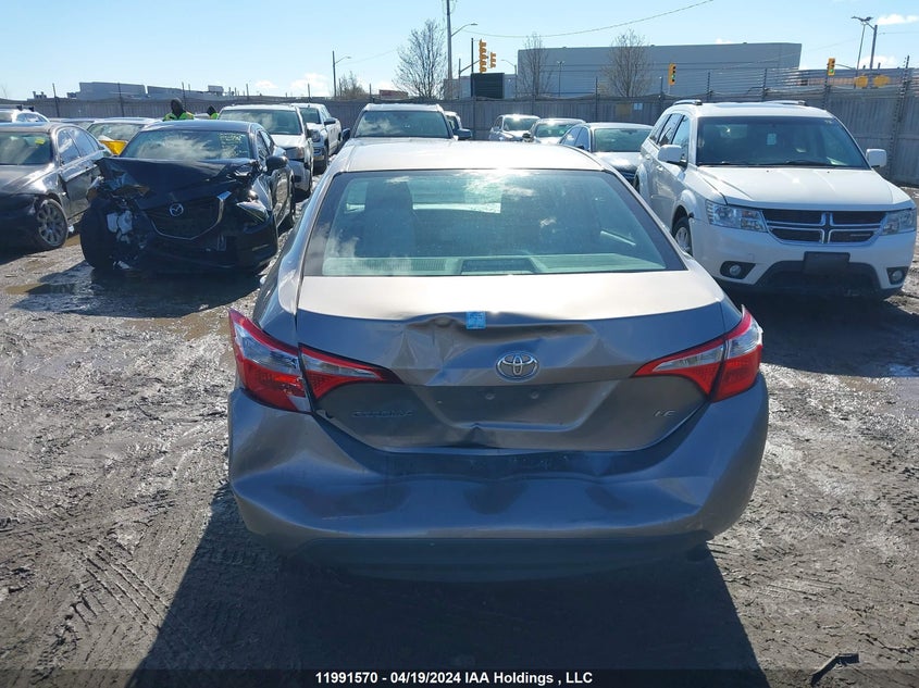 2016 Toyota Corolla Ce/Le/S VIN: 2T1BURHE8GC669134 Lot: 11991570