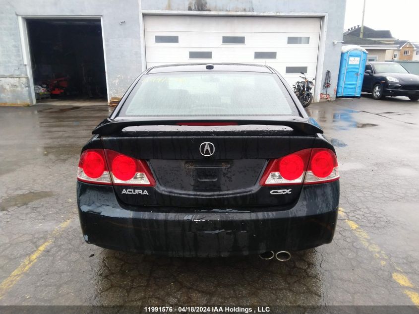 2008 Acura Csx VIN: 2HHFD56778H202628 Lot: 11991576