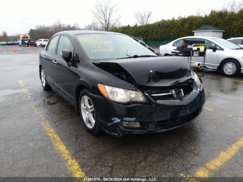 2008 Acura Csx VIN: 2HHFD56778H202628 Lot: 11991576