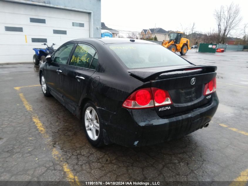 2008 Acura Csx VIN: 2HHFD56778H202628 Lot: 11991576