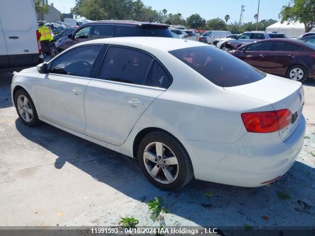 2012 Volkswagen Jetta Sedan VIN: 3VWDX7AJXCM428251 Lot: 11991593