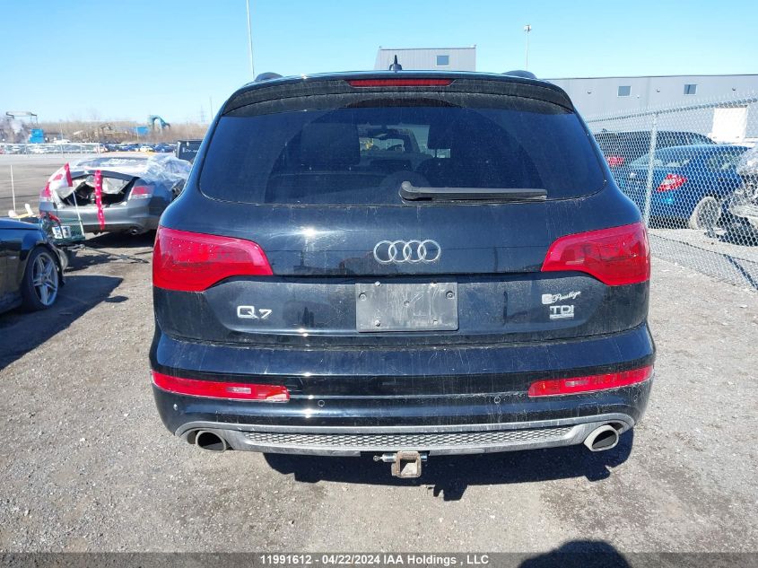 2014 Audi Q7 VIN: WA1DMCFE5ED016652 Lot: 11991612