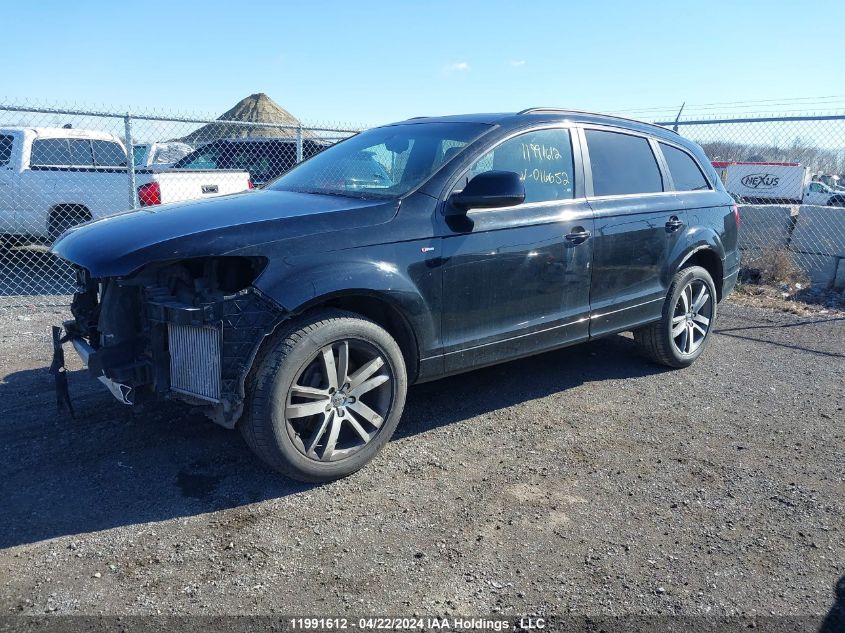 2014 Audi Q7 VIN: WA1DMCFE5ED016652 Lot: 11991612