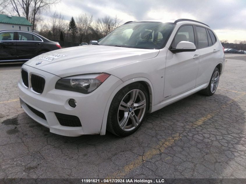 2014 BMW X1 xDrive28I VIN: WBAVL1C57EVY15877 Lot: 11991621