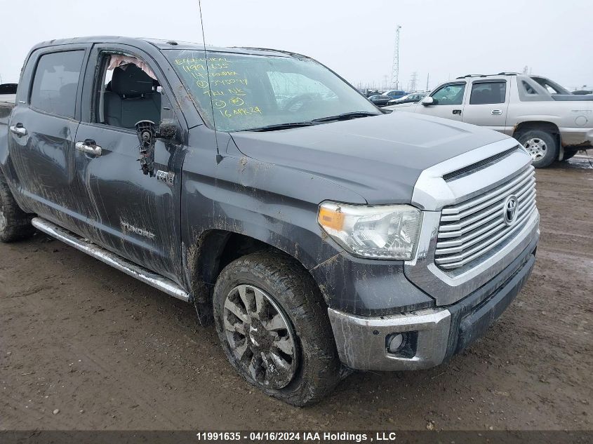 2014 Toyota Tundra Limited 5.7L V8 VIN: 5TFHY5F10EX345097 Lot: 11991635