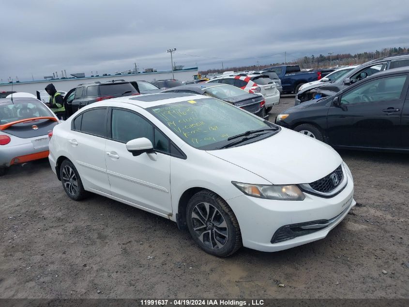 2014 Honda Civic Sedan VIN: 2HGFB2F58EH010511 Lot: 11991637