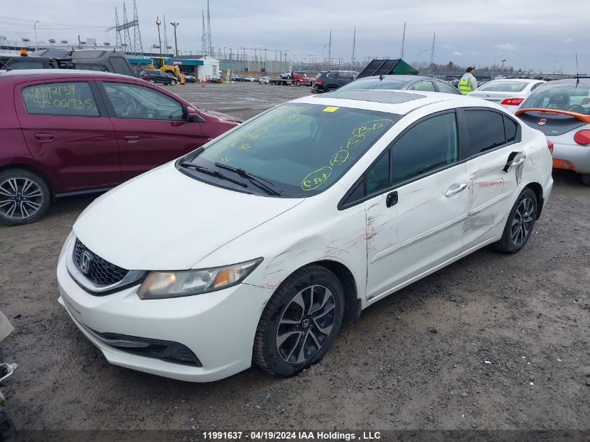 2014 Honda Civic Sedan VIN: 2HGFB2F58EH010511 Lot: 11991637