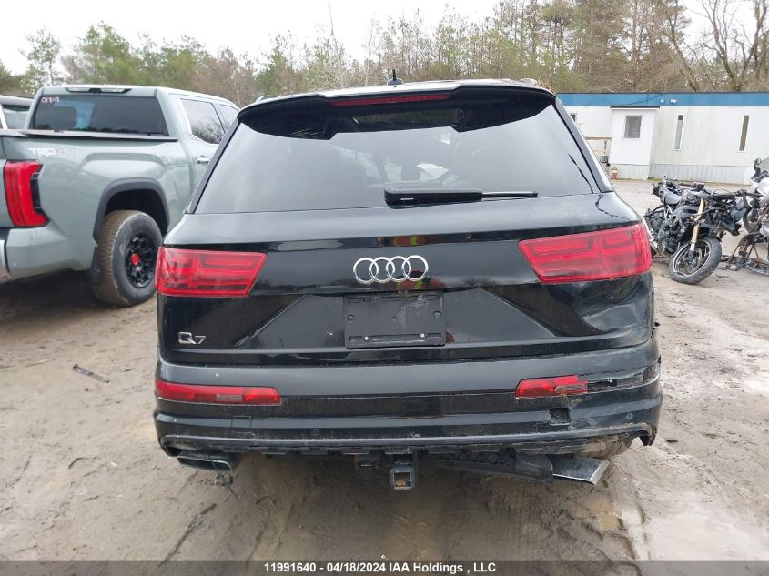 2019 Audi Q7 VIN: WA1WAAF71KD012472 Lot: 11991640