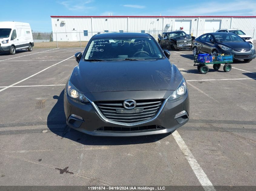 2016 Mazda Mazda3 VIN: 3MZBM1U70GM294921 Lot: 11991674