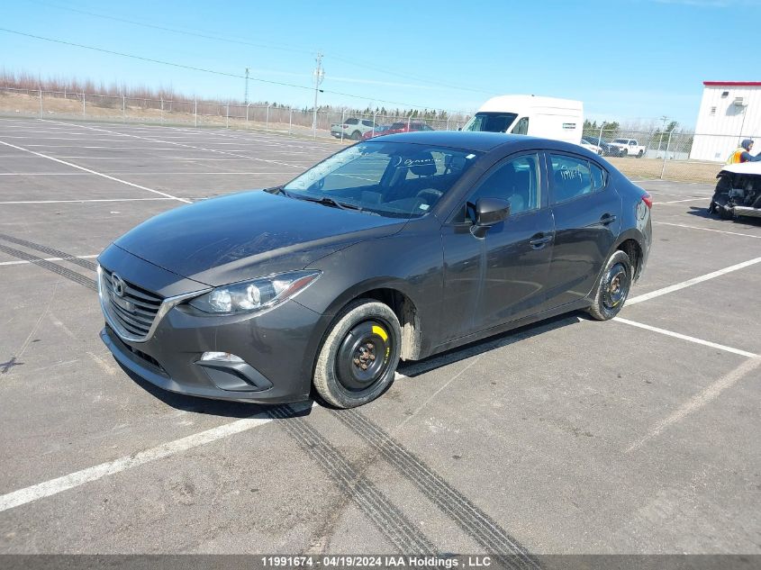 2016 Mazda Mazda3 VIN: 3MZBM1U70GM294921 Lot: 11991674