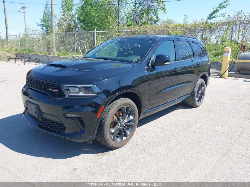 1C4RDJDG4NC134105 2022 DODGE DURANGO - Image 2