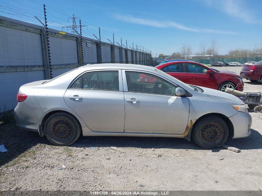 2009 Toyota Corolla S/Le/Xle VIN: 2T1BU40E69C016271 Lot: 11991709