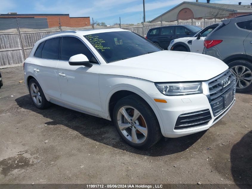 2018 Audi Q5 VIN: WA1BNAFY3J2014780 Lot: 11991712