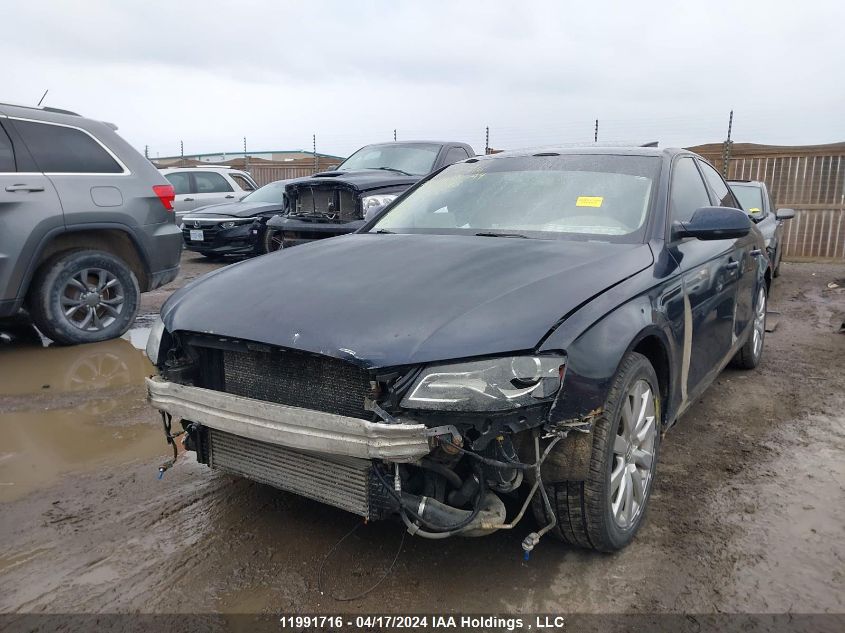 2011 Audi A4 Premium VIN: WAUDFCFLXBN037918 Lot: 11991716