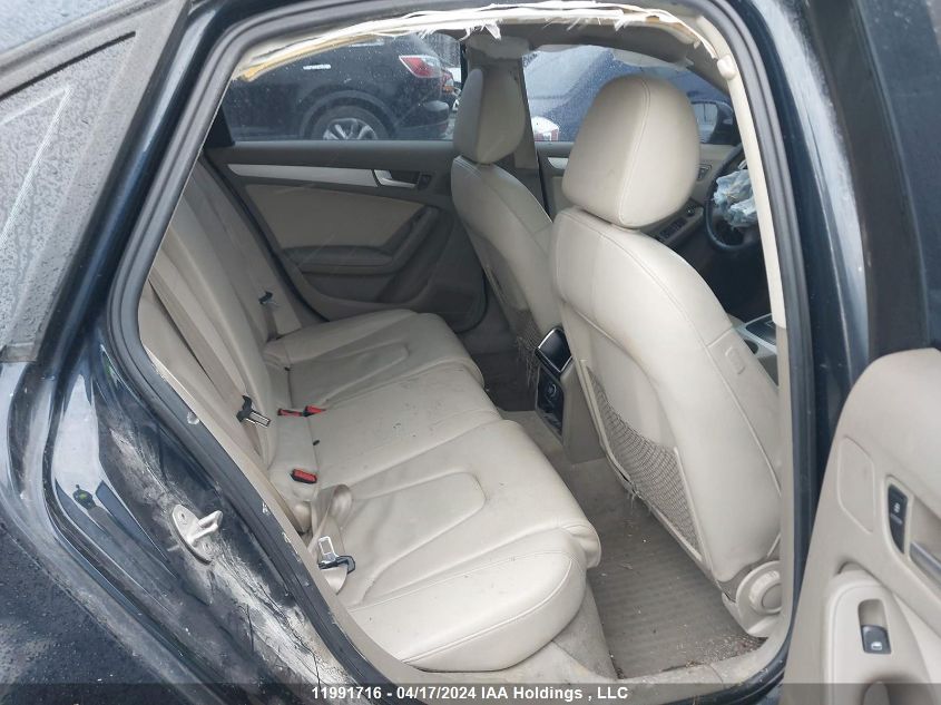 2011 Audi A4 Premium VIN: WAUDFCFLXBN037918 Lot: 11991716