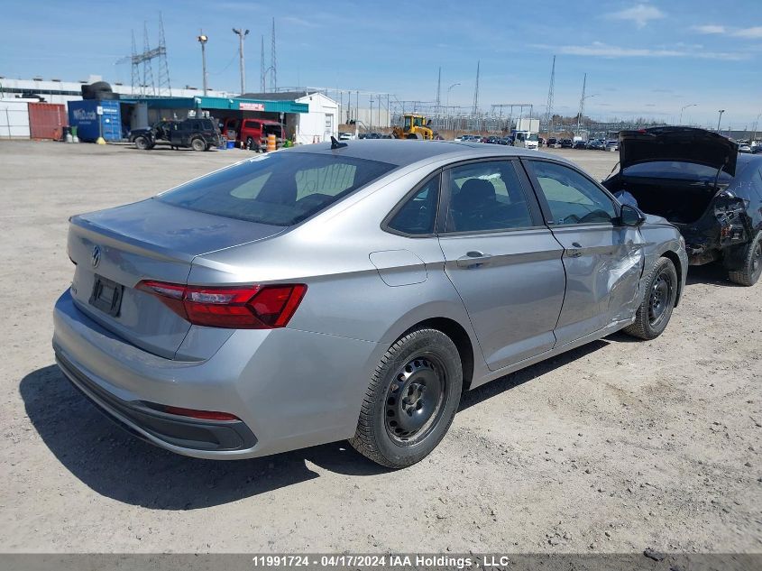 2024 Volkswagen Jetta VIN: 3VWFM7BU9RM008290 Lot: 11991724