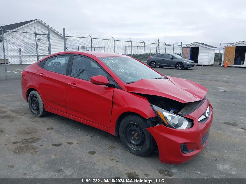 2014 Hyundai Accent Gls/Gs VIN: KMHCT4AE8EU772716 Lot: 11991732