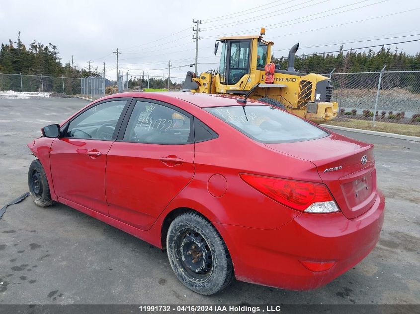 2014 Hyundai Accent Gls/Gs VIN: KMHCT4AE8EU772716 Lot: 11991732