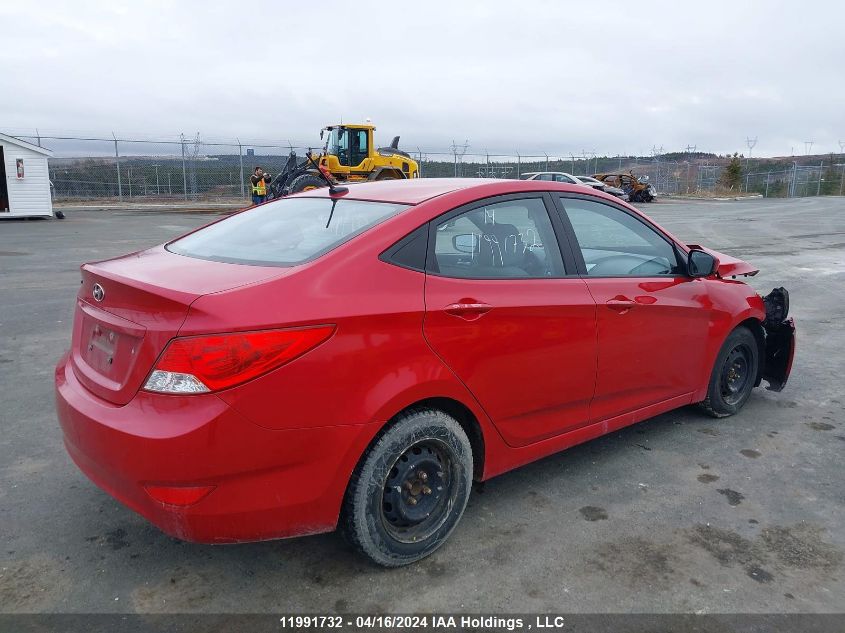 2014 Hyundai Accent Gls/Gs VIN: KMHCT4AE8EU772716 Lot: 11991732