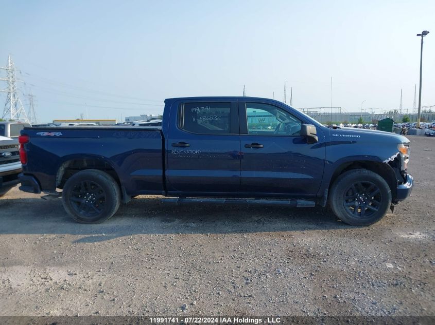 2022 Chevrolet Silverado 1500 VIN: 1GCPDBEK5NZ586836 Lot: 11991741