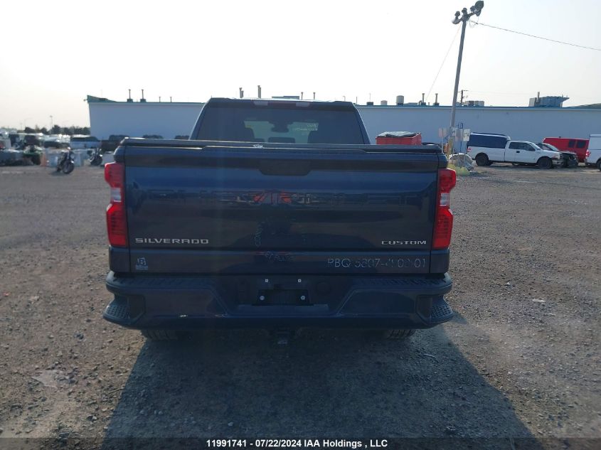 2022 Chevrolet Silverado 1500 VIN: 1GCPDBEK5NZ586836 Lot: 11991741