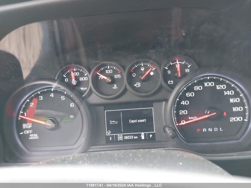 2022 Chevrolet Silverado 1500 VIN: 1GCPDBEK5NZ586836 Lot: 11991741