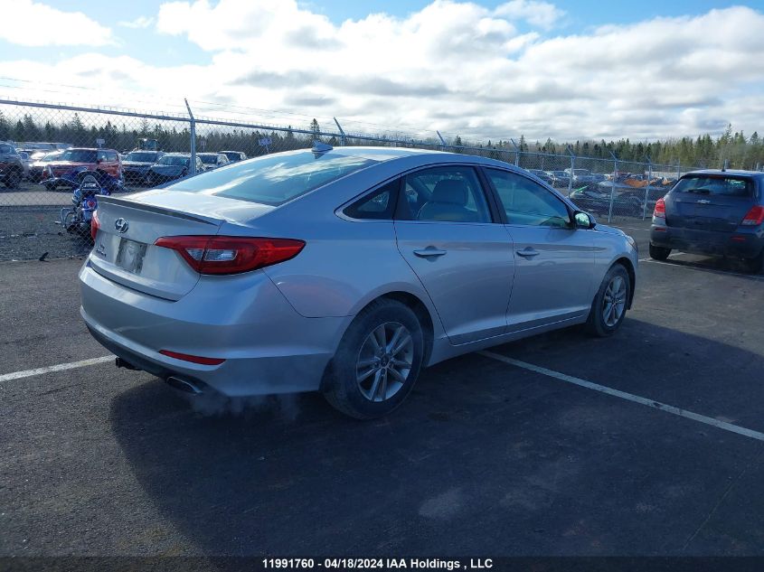 2015 Hyundai Sonata Gl VIN: 5NPE24AF2FH046144 Lot: 11991760