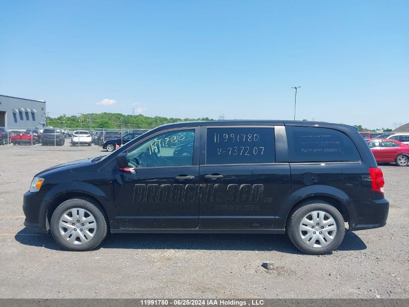 2019 Dodge Grand Caravan Se VIN: 2C4RDGBG2KR737207 Lot: 11991780