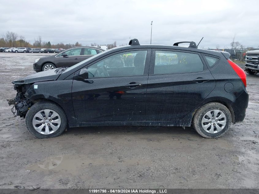 2017 Hyundai Accent Se VIN: KMHCT5AE2HU360186 Lot: 11991798