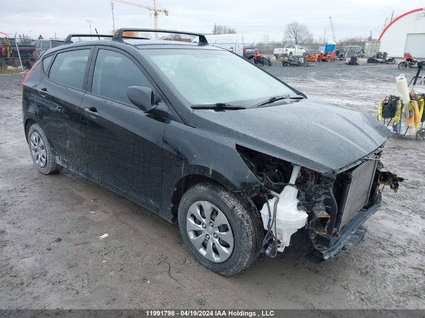 2017 Hyundai Accent Se VIN: KMHCT5AE2HU360186 Lot: 11991798