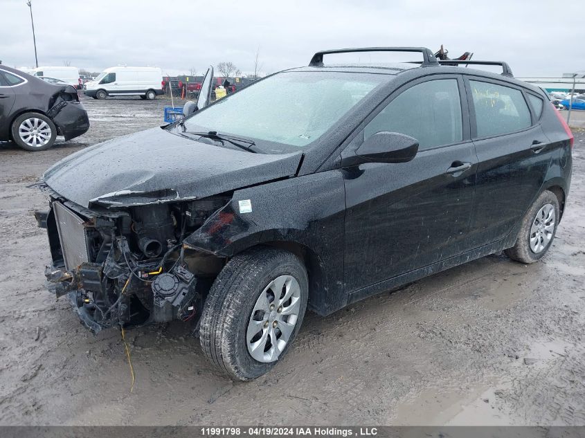 2017 Hyundai Accent Se VIN: KMHCT5AE2HU360186 Lot: 11991798