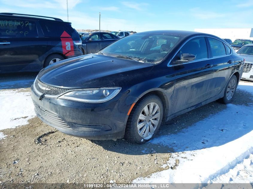 2016 Chrysler 200 Lx VIN: 1C3CCCFB9GN140001 Lot: 11991820