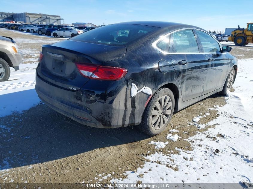 2016 Chrysler 200 Lx VIN: 1C3CCCFB9GN140001 Lot: 11991820